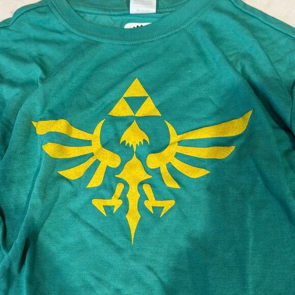 Nintendo The Legend of Zelda Triumphant Triforce T-Shirt long sleeve size 2T - Picture 2 of 7